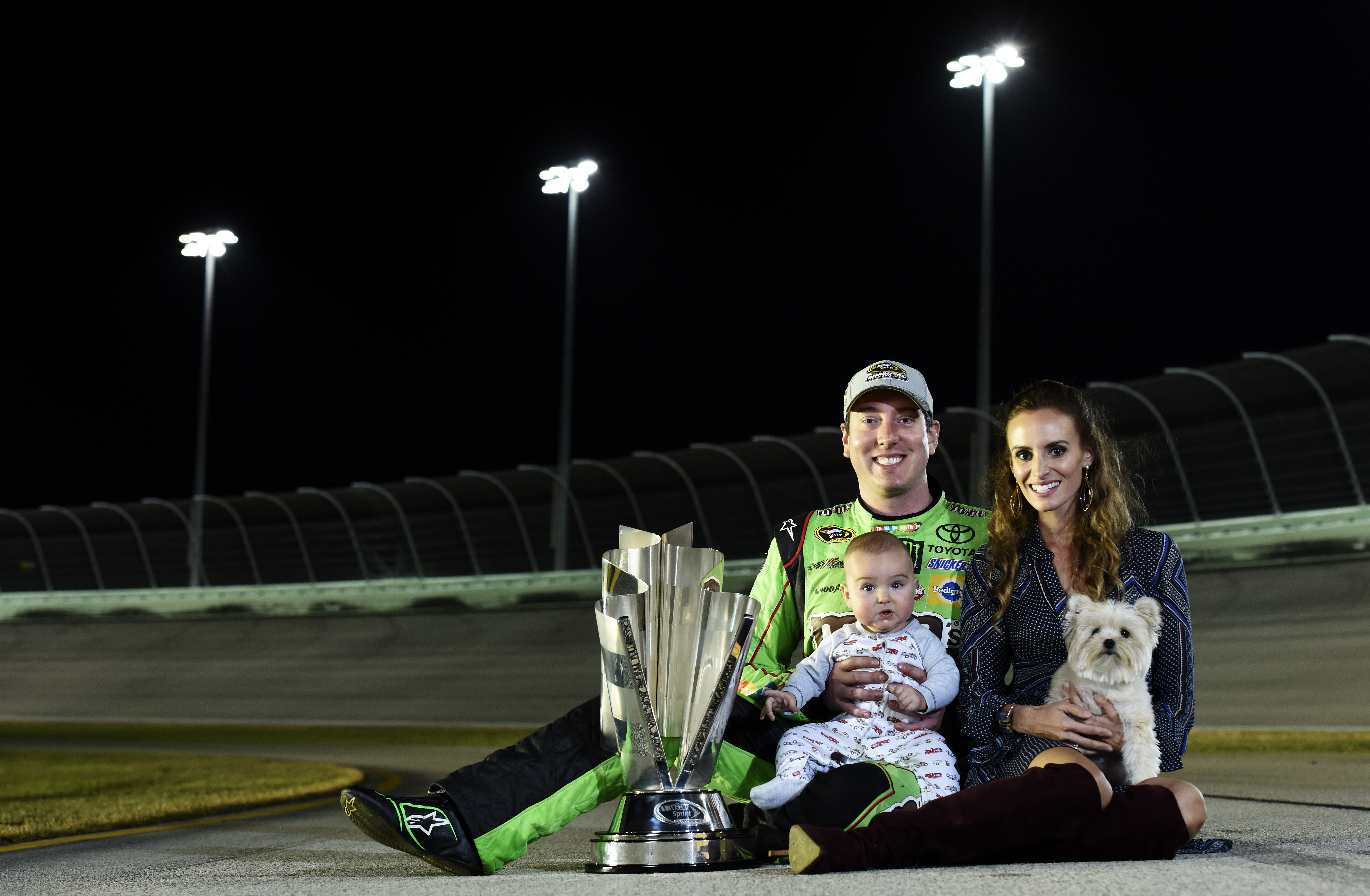 Kyle Busch portrait at Homestead-Miami Speedway, 2015.