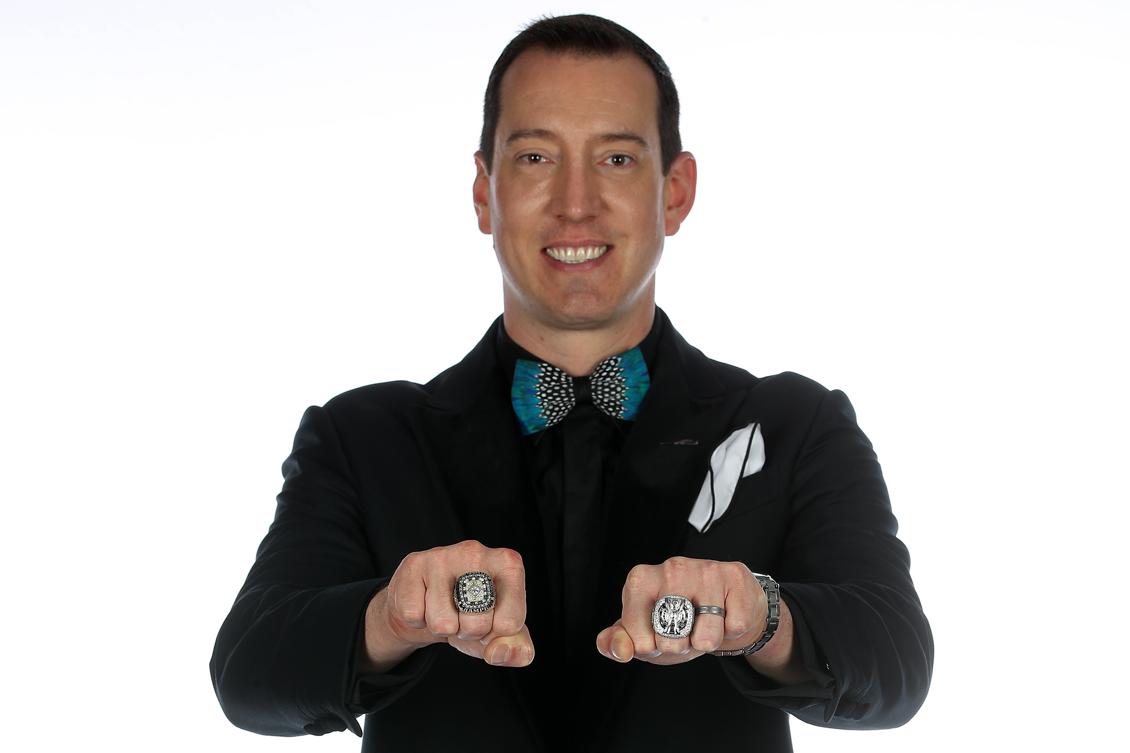 Kyle Busch at the 2019 NASCAR Cup Series Awards.