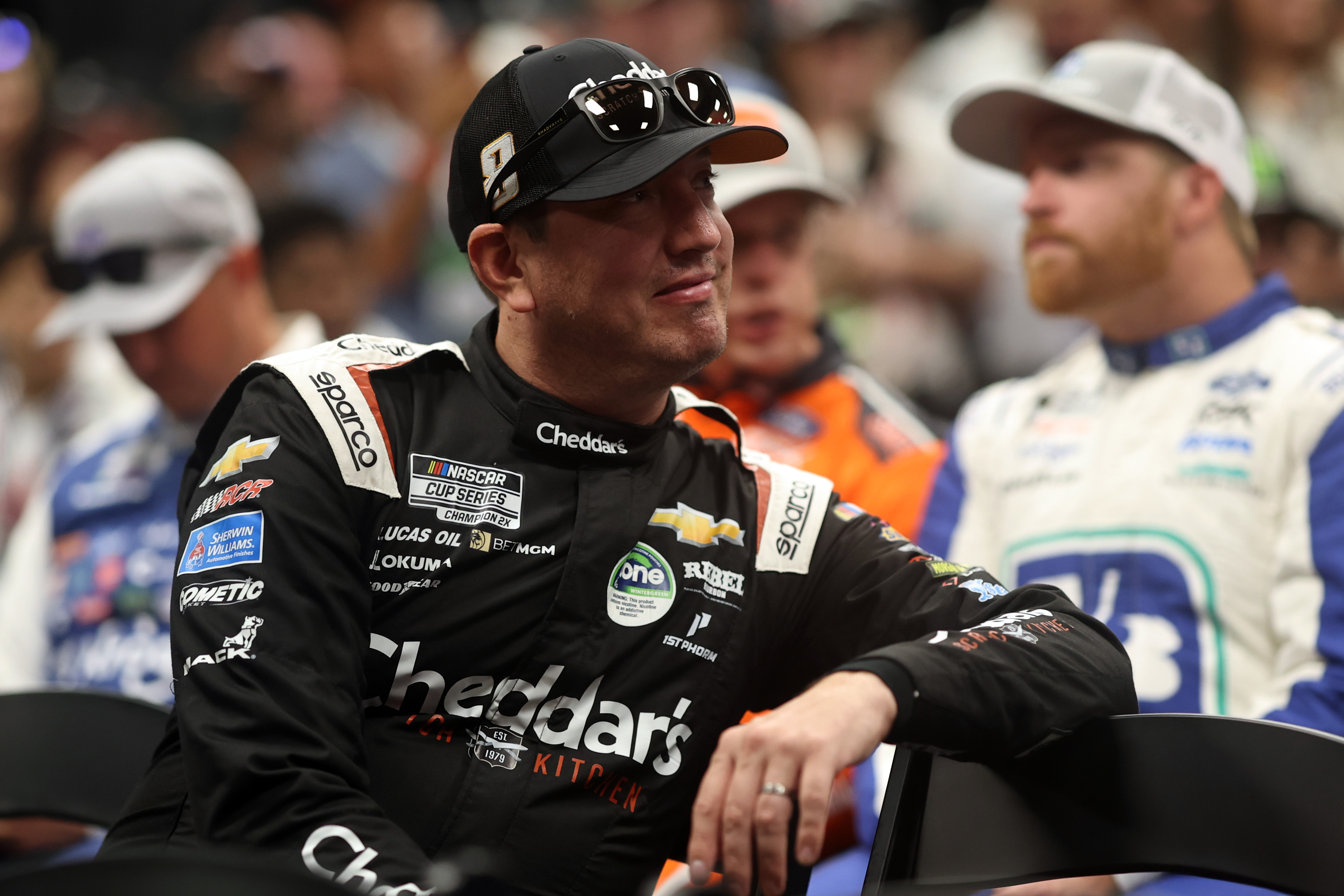 Kyle Busch at Daytona International Speedway, August 2025.