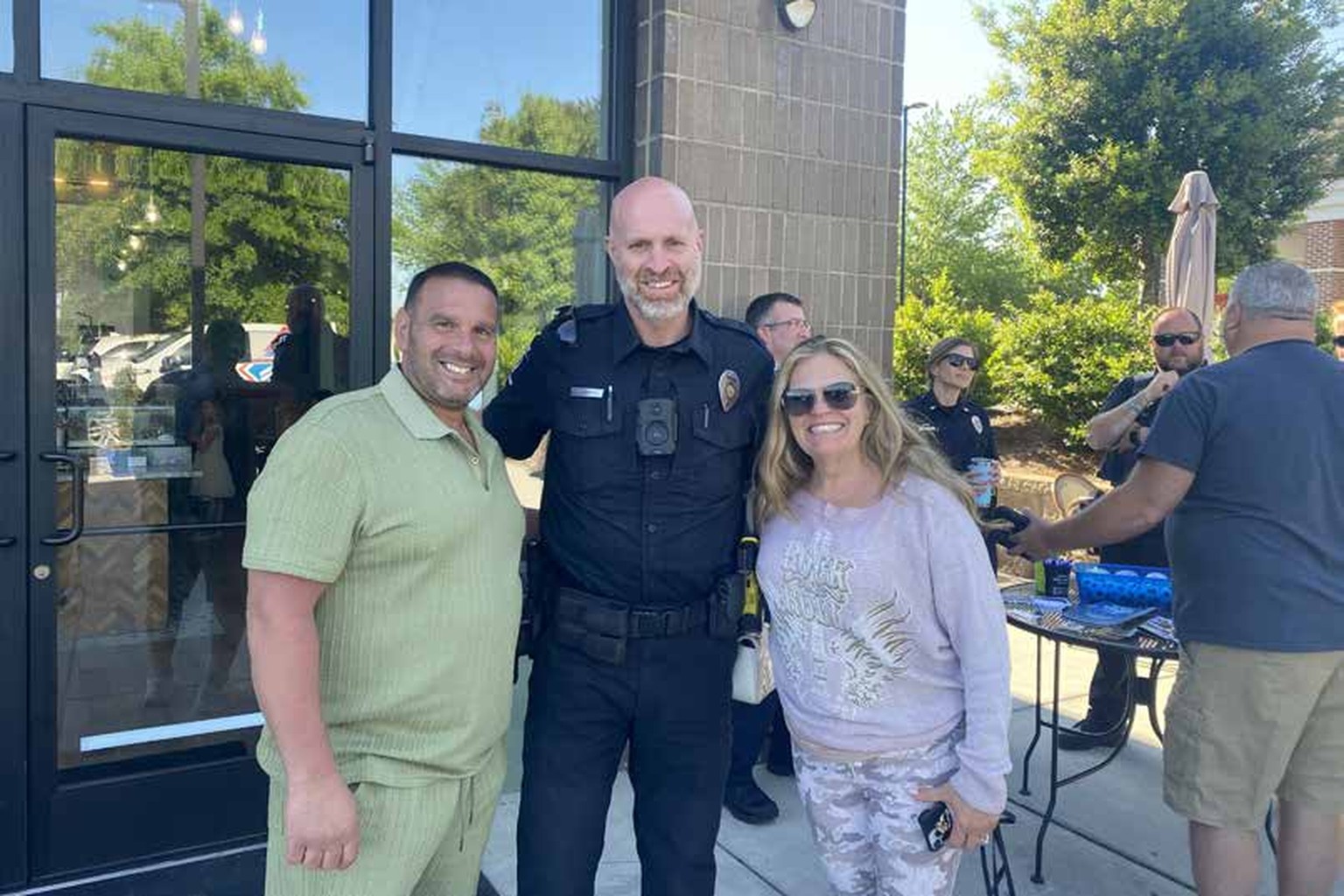 Coffee with a Cop at Ballantyne Summit Coffee