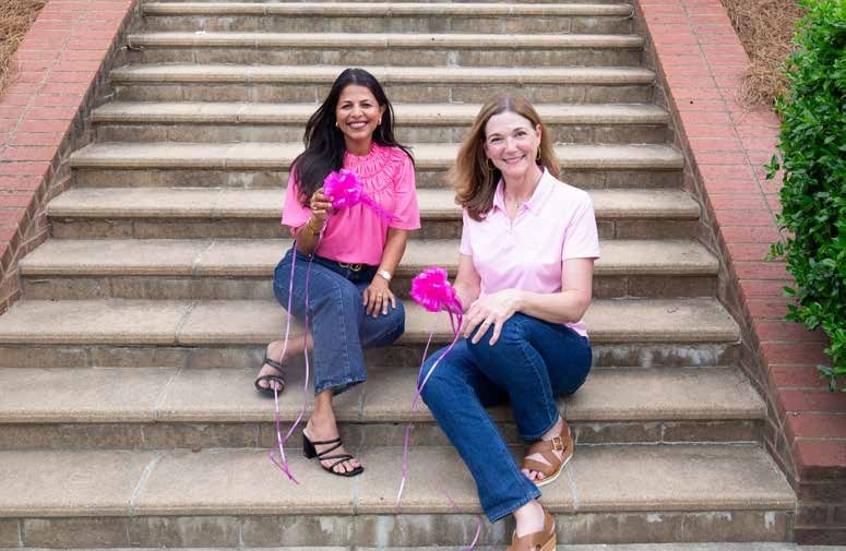 Street captains Payal Kothari and Carolyn Miller