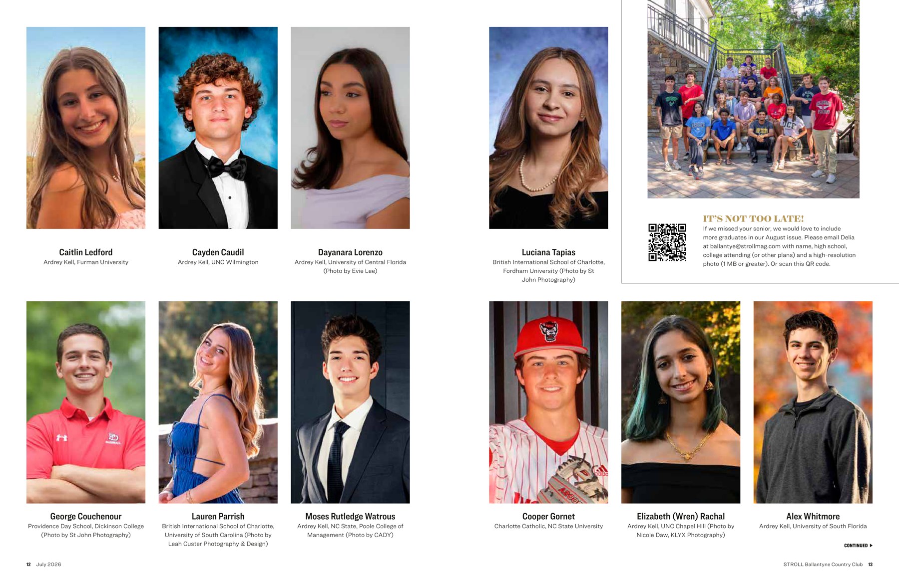 BCC 2026 high school graduates, part one