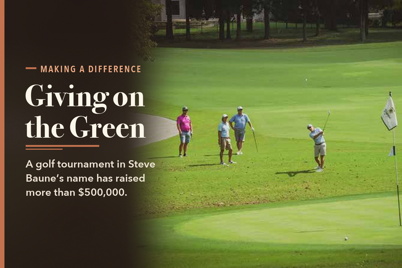 Recently featured: Giving on the Green
