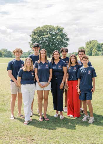 The families featured on this month's cover, members of the Marvin Chapter of the Young Men's Service League